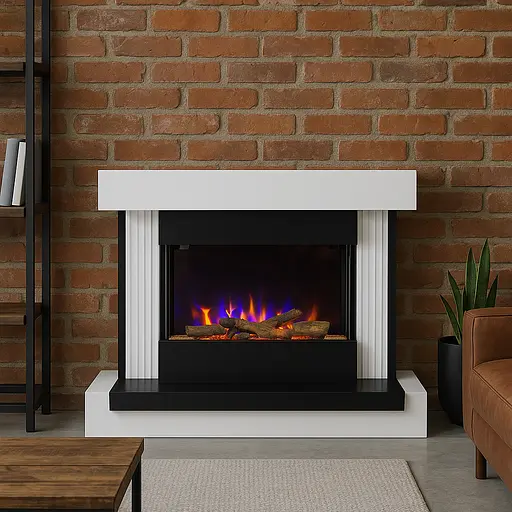 Електричний камін трьохсторонній Binelli 1800 Вт (100352650) - фото 3