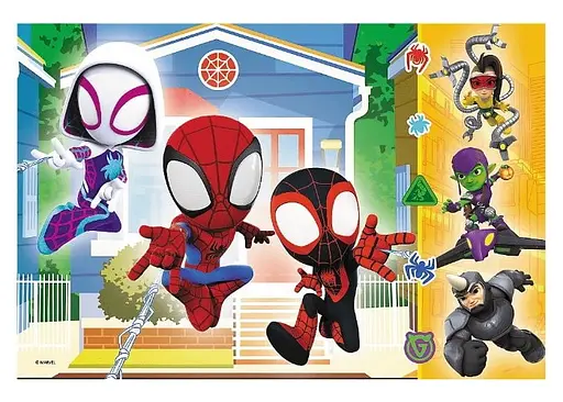 Пазл Trefl Світ павутиння Марвел: Спайдермен та друзі 60 ел. (17371) - фото 3