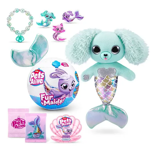 Интерактивный игровой набор серии "Furmaids" Щенок Даззи Pets & Robo Alive 9555D - фото 2