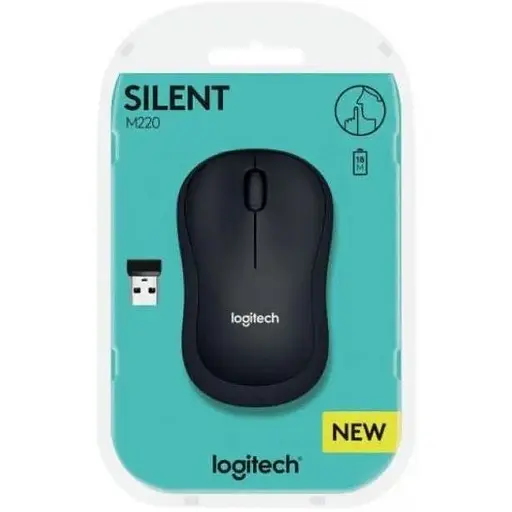 Миша Logitech M220 Silent Dark Gray (910-004878) - фото 4
