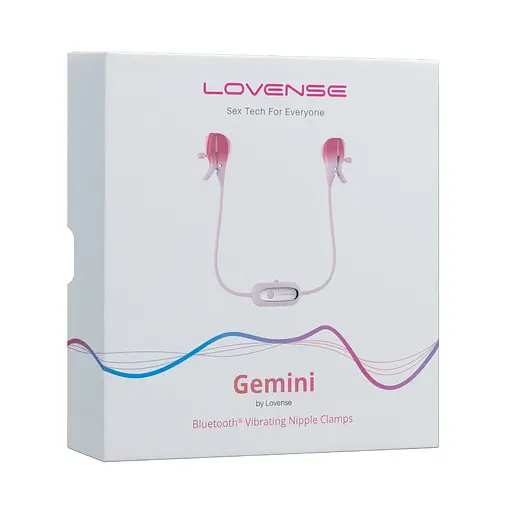 Затискачі для сосків Lovense Gemini 57 см рожевий - фото 10
