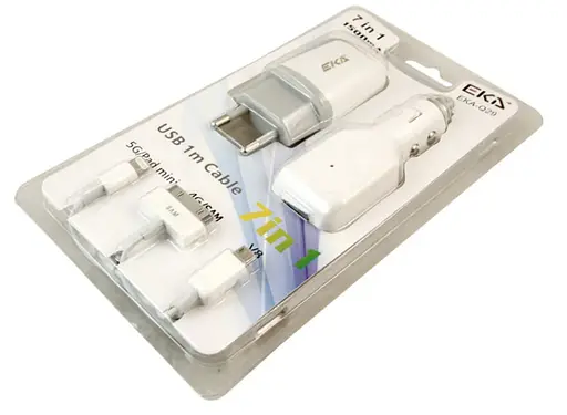 EKA-Q29 набір для заряджання 7в1 - фото 1