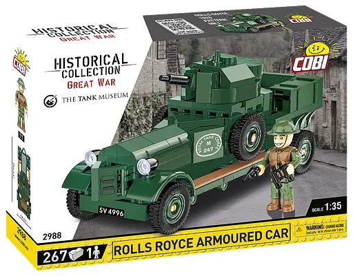 Конструктор Cobi автомобіль Rolls Royce Armoured car 1920 MK1 1:35 2988