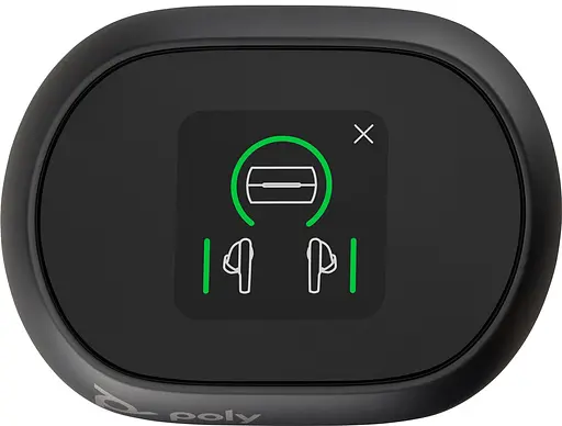 Наушники TWS Poly Voyager Free 60+ Earbuds + BT700A + TSCHC Black - фото 4