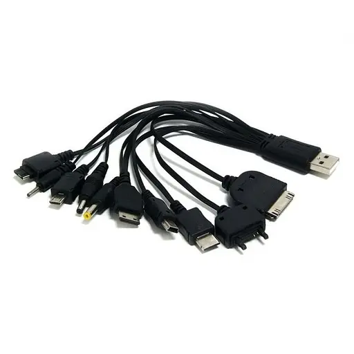 Універсальний 4You USB кабель 4You з перехідниками 10 в 1 - фото 4