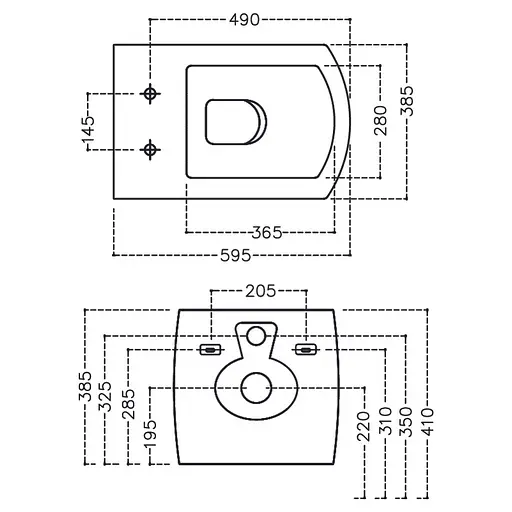 Унитаз подвесной Jaquar Kubix F KUS-WHT-35951 с сидением Soft Close, Белый - фото 2