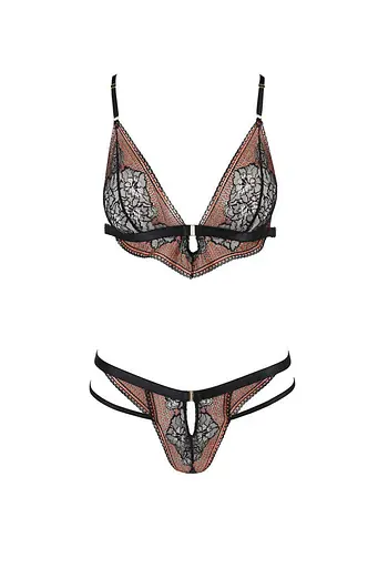 Комплект білизни Casmir Mirella S/M чорний - фото 5