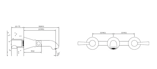 Смеситель для раковины Imprese Podzima Ledove ZMK01170103 Хром - фото 2