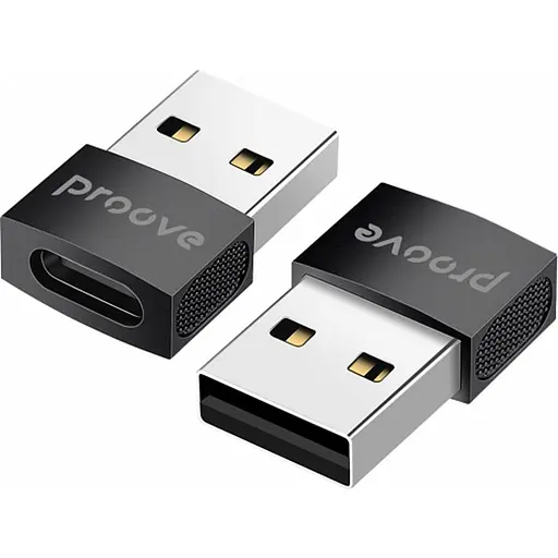 Перехідник Proove Extension OTG USB-A to USB-C Black (HBEX00101001) [130304] - фото 2
