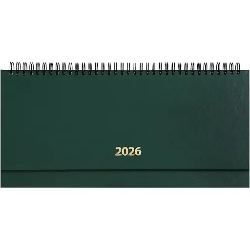 Планинг датированный Buromax Strong 2026 120 страниц зеленый (BM.2598-04)