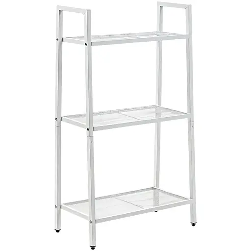 Стелаж-етажерка Wall Sticker SW-00002103 триярусний з металу 60х33х110 см білий - фото 1