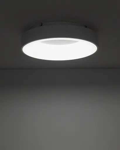 Світильник стельовий Nowodvorski 11203 Nikki Round LED 1x32W 4000K 2800Lm IP20 білий - фото 2