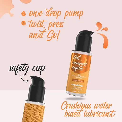 Лубрикант Crushious з зігріваючим ефектом 50 мл - фото 4