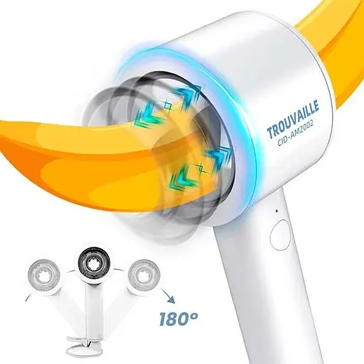 Автоматичний мастурбатор на присосці TROUVAILLE Білий K000906 - фото 2