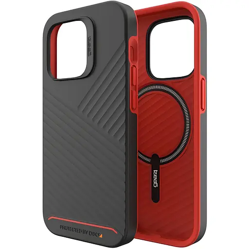 Оригінальний протиударний чохол ZAGG Gear4 Denali MagSafe для Iphone 14 Pro (6.1") Black Orange