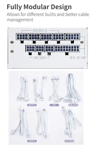 Блок питания ALmordor SFX White 750W 80+ Gold (ALSFX750WH)