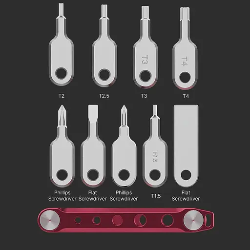 Мультитул Ulanzi Vijim Folding Tool Set With Screwdrivers And Wrenches (C035GBB1 CM029) - фото 4