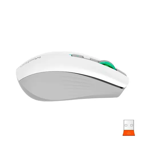 Миша MEETION 2.4 G+Bluetooth Dual Mode gaming mouse BTM002 |1000-1200-1600dpi, 6keys, Type-C Charging, RGB| - фото 3