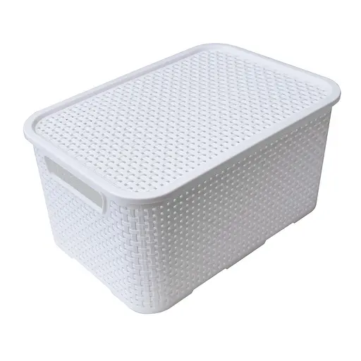 Кошик Ротанг з кришкою в асортименті 6 л