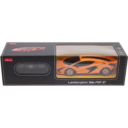 Машинка Rastar Lamborghini Sian 1:24 Оранжевый - фото 9