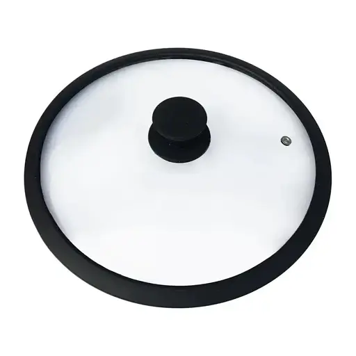 Стеклянная крышка с силиконовым ободком 28 см Frico FRU-987