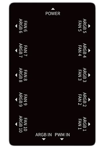 Розгалужувач живлення Ocypus DELTA EH10 PRO Black - фото 3