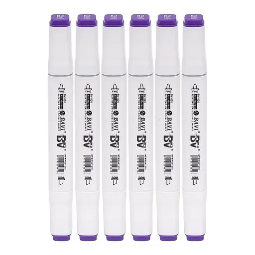 Скетч-маркер двусторонний Bavi №82, на спиртовой основе, 10 шт.