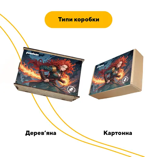 Пазл деревянный Аниме Огненный Кулак, А2, Картонная коробка 300+ элементов - фото 4