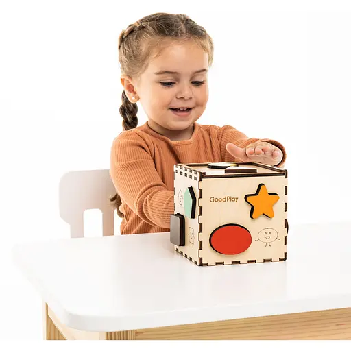 Кубик-сортер GoodPlay Весела фігурка (CUB-4-001) - фото 10