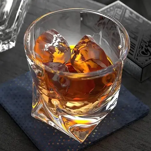 Набір склянок Bohemia Quadro низьких для віскі 340 мл 6 шт (2K936/99A44/340) - фото 3