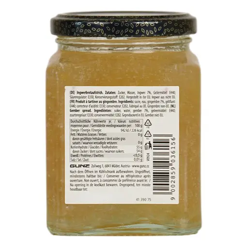 Джем фруктовий Gina Імбир 400 г  - фото 3