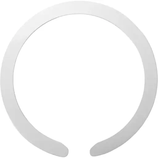 Стальная пластина DK для MagSafe Ring на скотче (Кольцо С / white)