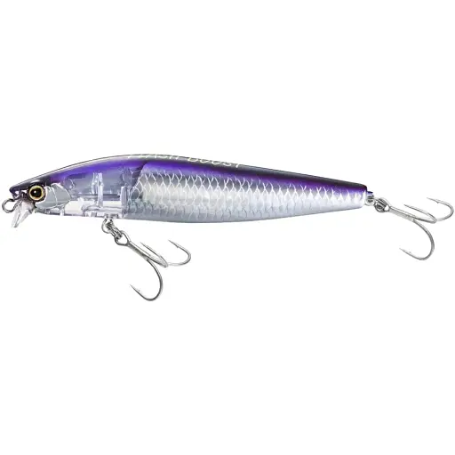 Воблер Shimano Exsence Shallow Assassin 99F 99 мм 14.0 г #006 Purple, 0,1-0,3 м