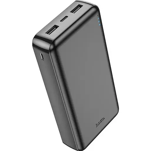 Универсальна мобильна батарея Hoco J100A 20000mAh Black (6931474783585) - фото 2