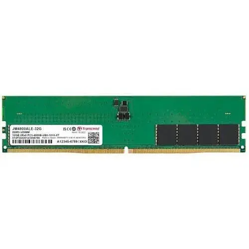 Пам'ять 32Gb DDR5 4800 MHz Transcend CL40 1.1V (JM4800ALE-32G) - фото 1