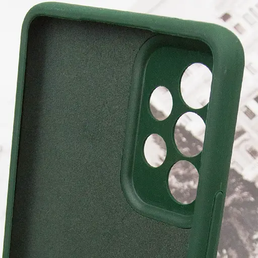 Чохол Silicone Cover Lakshmi Full Camera (AAA) для Samsung Galaxy A53 5G Зелений / Cyprus Green - фото 7