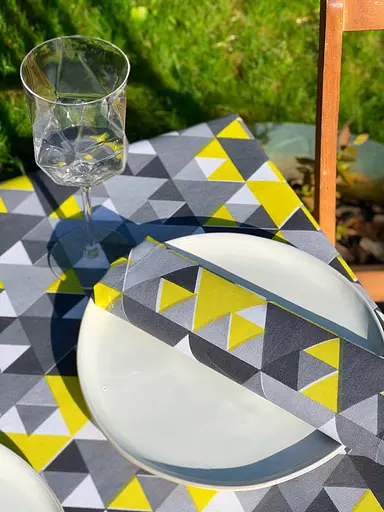 Серветки водовідштовхуючі 30х40 см 4 шт. Принт Графіка - фото 3