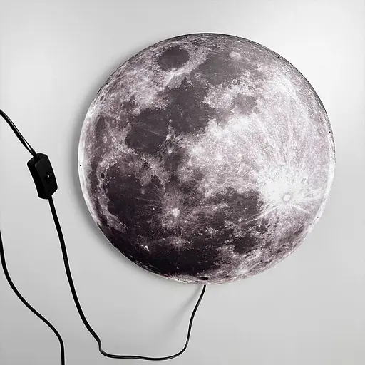 Бра у вигляді планети Ø 50 см із кабелем та вимикачем Арт. WST03-500 Line F - фото 2