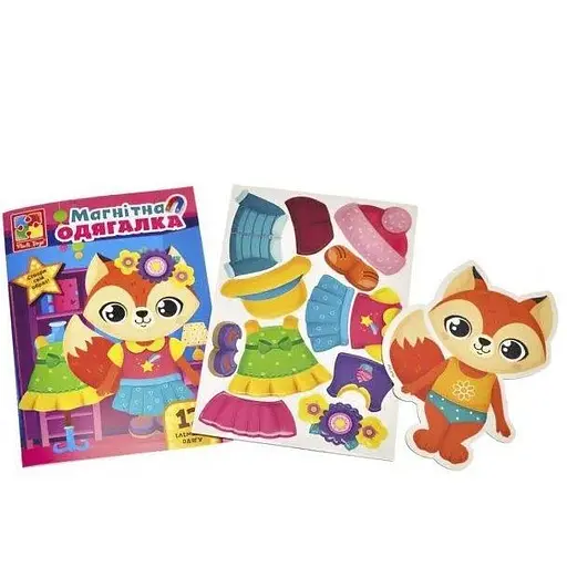 Магнітна гра Vladi Toys Лисичка в папцi VT3204-33 (4820234763481) - фото 1