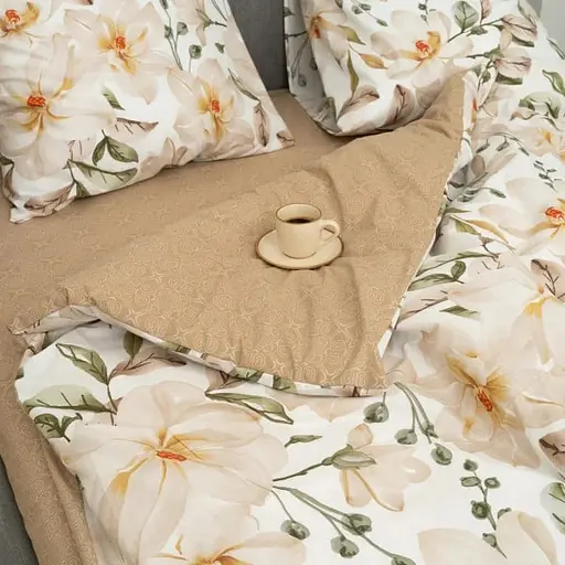 Комплект постільної білизни Viluta полуторний ранфорс 24307 100% бавовна - фото 3