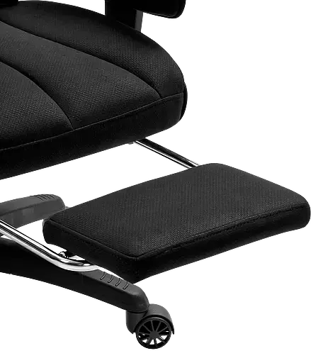 Офисное кресло GT Racer черное (B-2511 Fabric Black) - фото 7