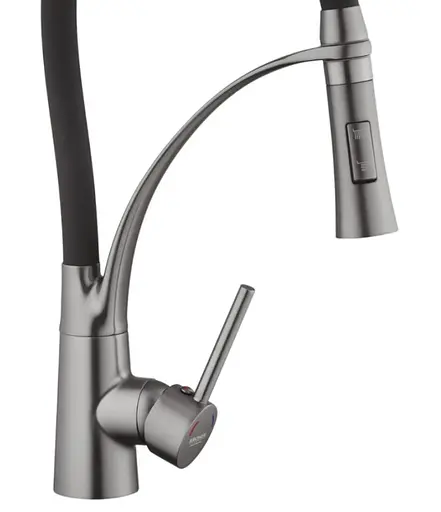 Змішувач для кухні Kroner KRP Ersel - GRP03393BLK (CV033800) - фото 5