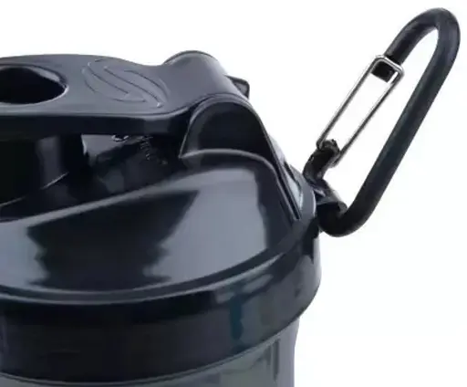 Шейкер спортивний SmartShake Original2GO 600 мл Black (10560802) - фото 4