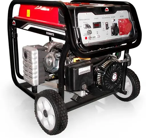 Генератор бензиновий Vulkan 6.5 кВт SC8000TE-II - фото 1