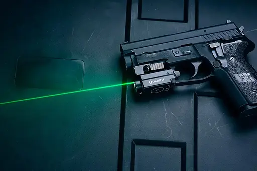Фонарь с ЛЦВ Olight Baldr S Green Laser Black - фото 11