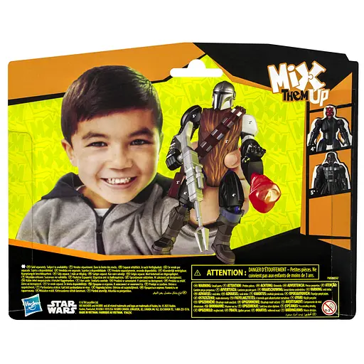 Игрушка-фигурка Hasbro MixMashers Star Wars Mando and Grogu (F9481_G0300) - фото 6