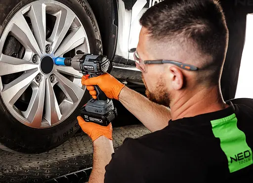 Гайковерт ударный Graphite Energy+ 18В бесщеточный 2600 об/мин 450 Нм 1/2" 3 скорости 1.24 кг без АКБ и ЗП - фото 6