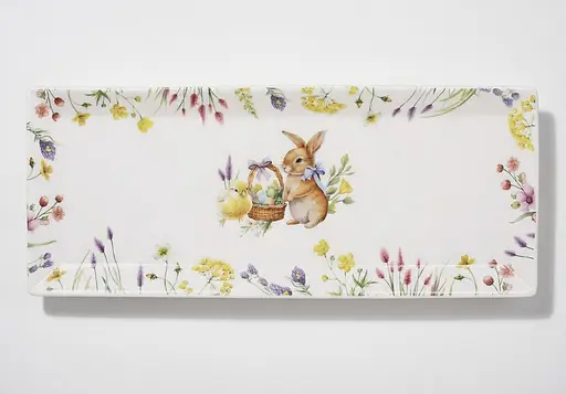 Блюдо порцелянове BonaDi Easter Melody 35х14 см (K240) - фото 2