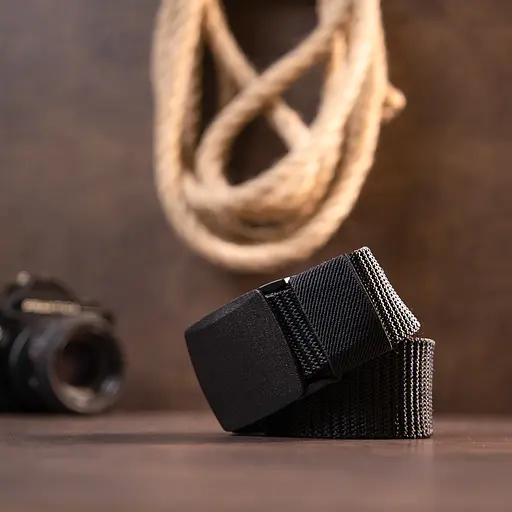 Ремінь Vintage текстильний чоловічий 115х3,8 см acs0018146 - фото 6