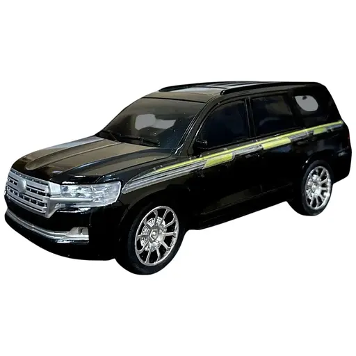 Джип Toyota Land Cruiser на радиоуправлении Черный (7712), масштаб 1:16